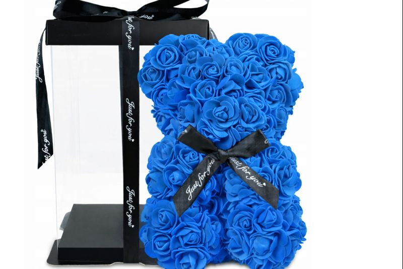 Miś wiecznej miłości z róż