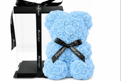 Miś wiecznej miłości z róż