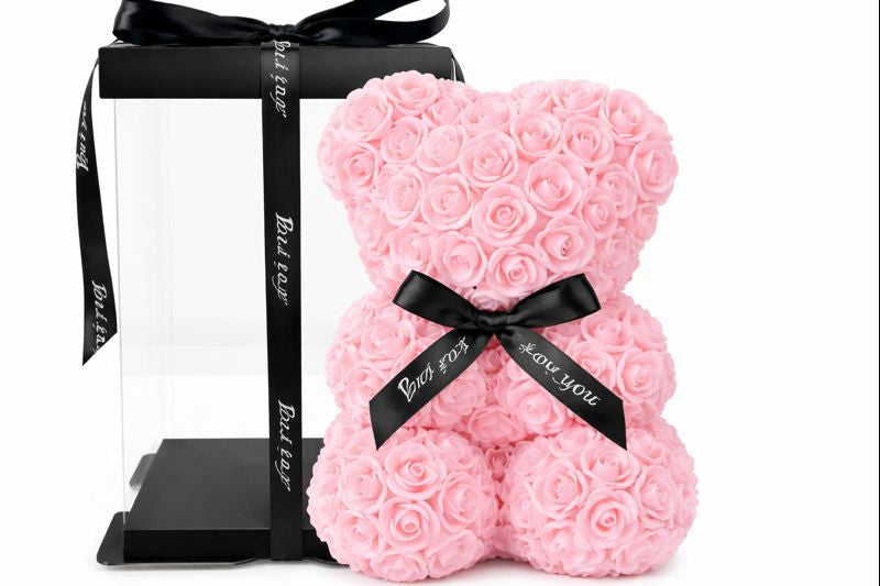 Miś wiecznej miłości z róż