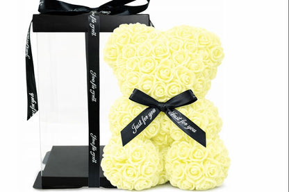 Miś wiecznej miłości z róż