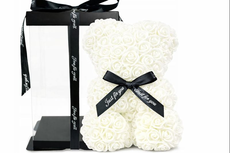 Miś wiecznej miłości z róż